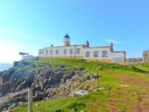 Le phare de Neist Point sur l'île de Skye (Ecosse)