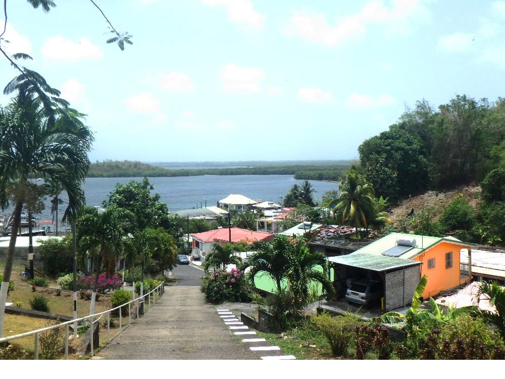 Le village de pêcheur de Vieux Bourg en Guadeloupe