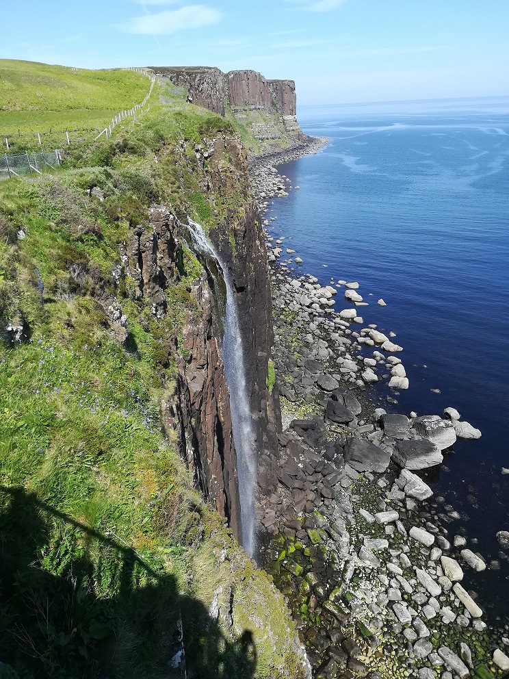 La cascade de Kilt Rock sur l'Ile de Skye en Ecosse